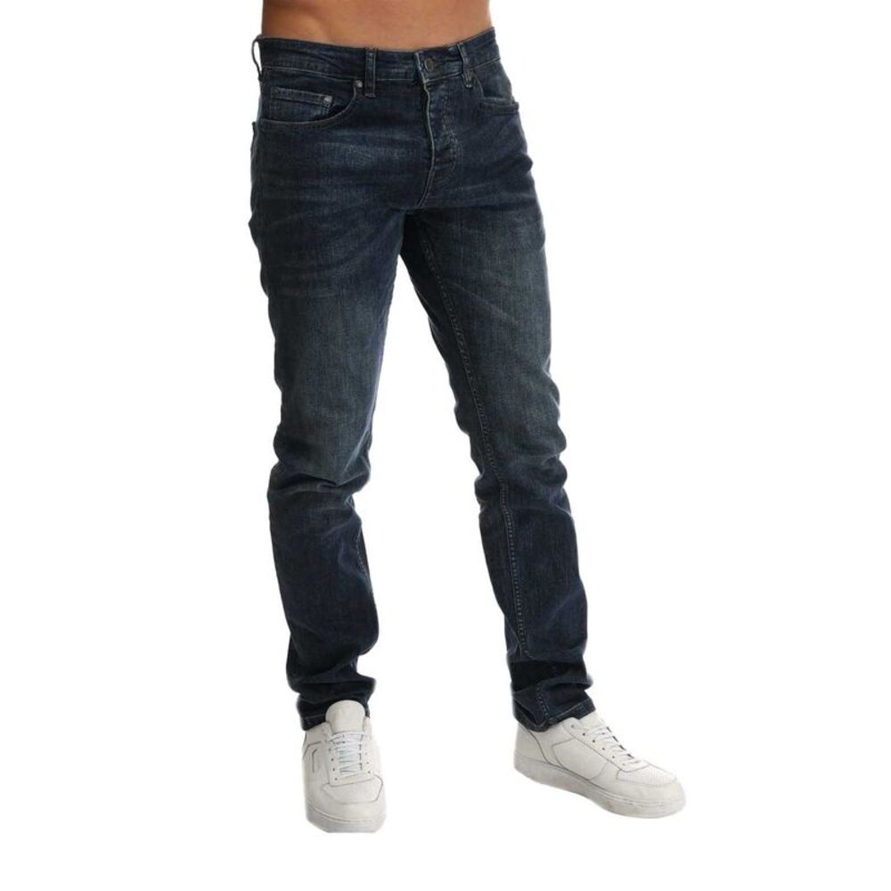Weekend Offender Mens Tapered Jeans / Blue